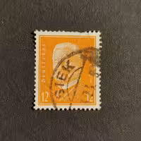 Známka Německo, DR, Mi.466 (SG  )#, 12Pfg.