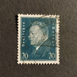 Sello Imperio Alemán (Deutsches Reich), Mi.415 (SG  ), Usado #, 20Pfg.