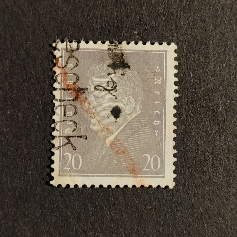 Selo Reich Alemão, Mi.436 (SG  ), Usado #, 20Pfg.