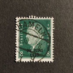 Briefmarke Deutsches Reich, Mi.444 (SG  )#, 8Pfg.