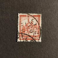 Briefmarke Deutsches Reich, Mi.460 (SG  )#, 15+5 Pfg.