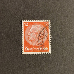 Sello Imperio Alemán (Deutsches Reich), Mi.469 (SG  ), Usado #, 12Pfg.