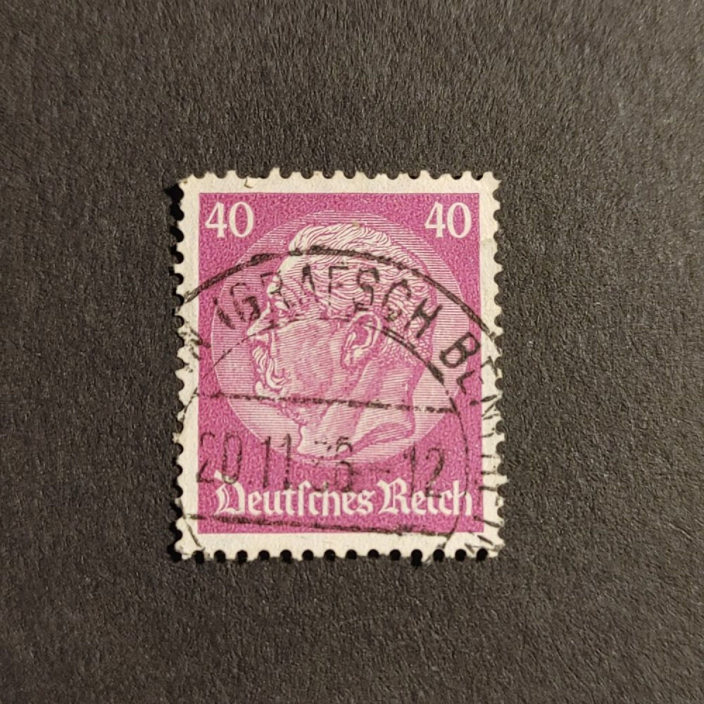 Selo Reich Alemão, Mi.491 (SG  ), Usado #, 40Pfg.