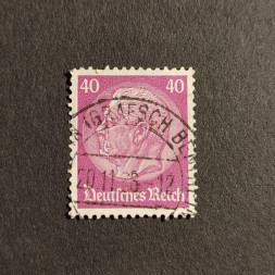 Sello Imperio Alemán (Deutsches Reich), Mi.491 (SG  ), Usado #, 40Pfg.