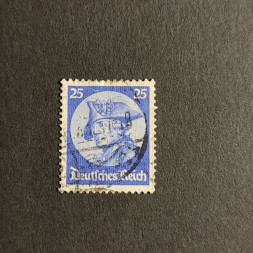 Sello Imperio Alemán (Deutsches Reich), Mi.481 (SG  ), Usado #, 25Pfg.