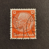 Selo Reich Alemão, Mi.487 (SG  ), Usado #, 12Pfg.