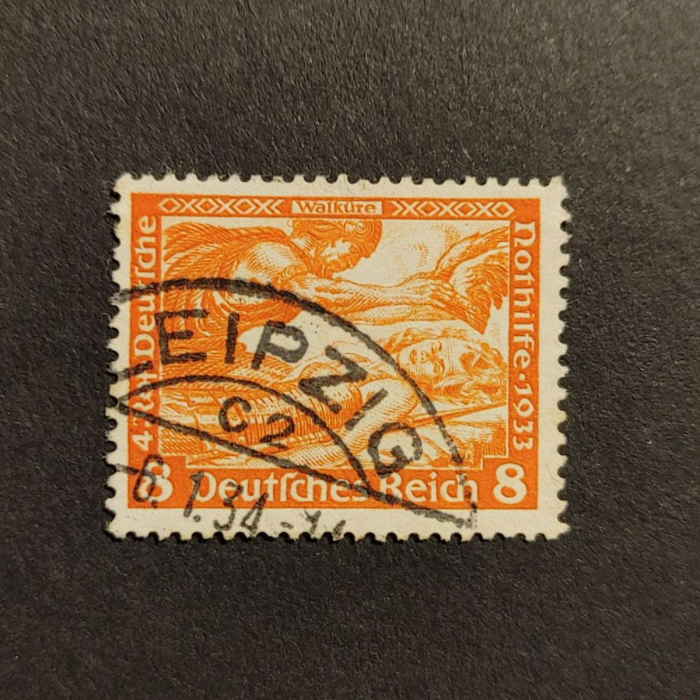 Briefmarke Deutsches Reich, Mi.503A (SG  )#, 8+4 Pfg.