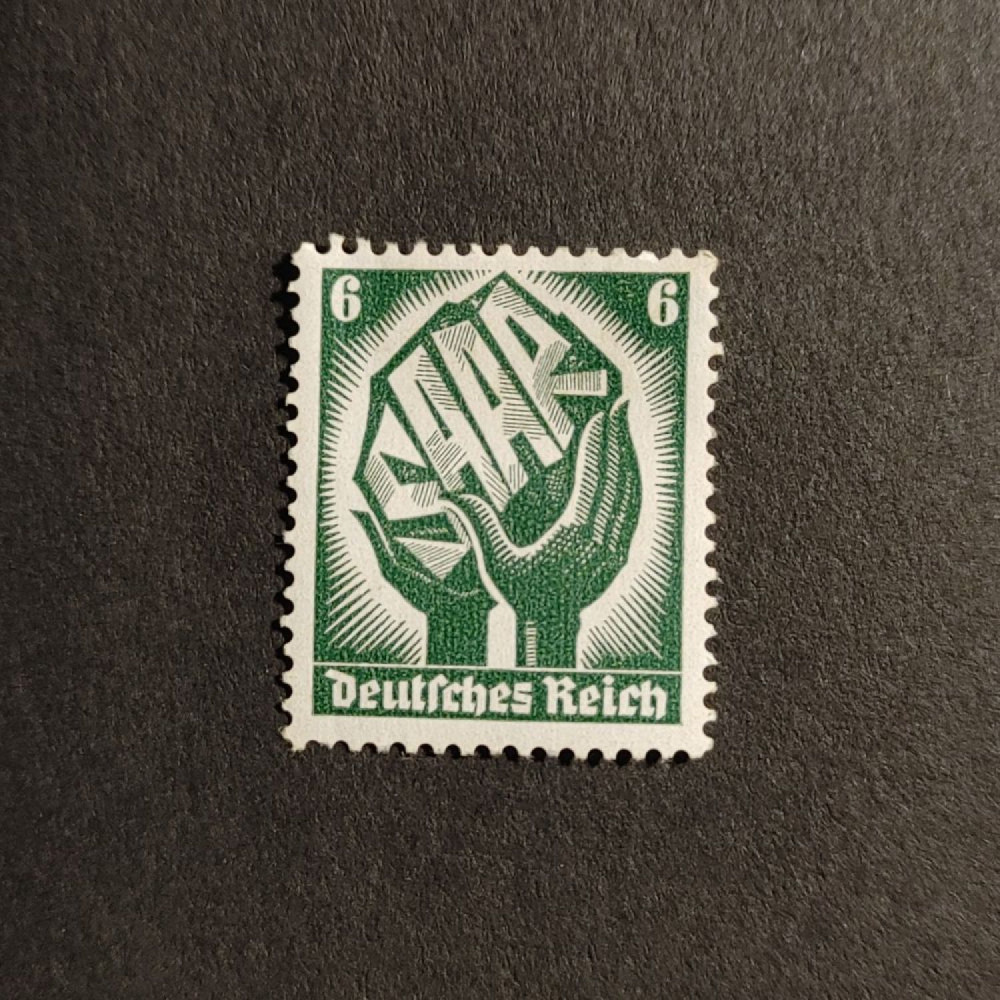 Briefmarke Deutsches Reich, Mi.544 (SG  )*, 6Pfg.