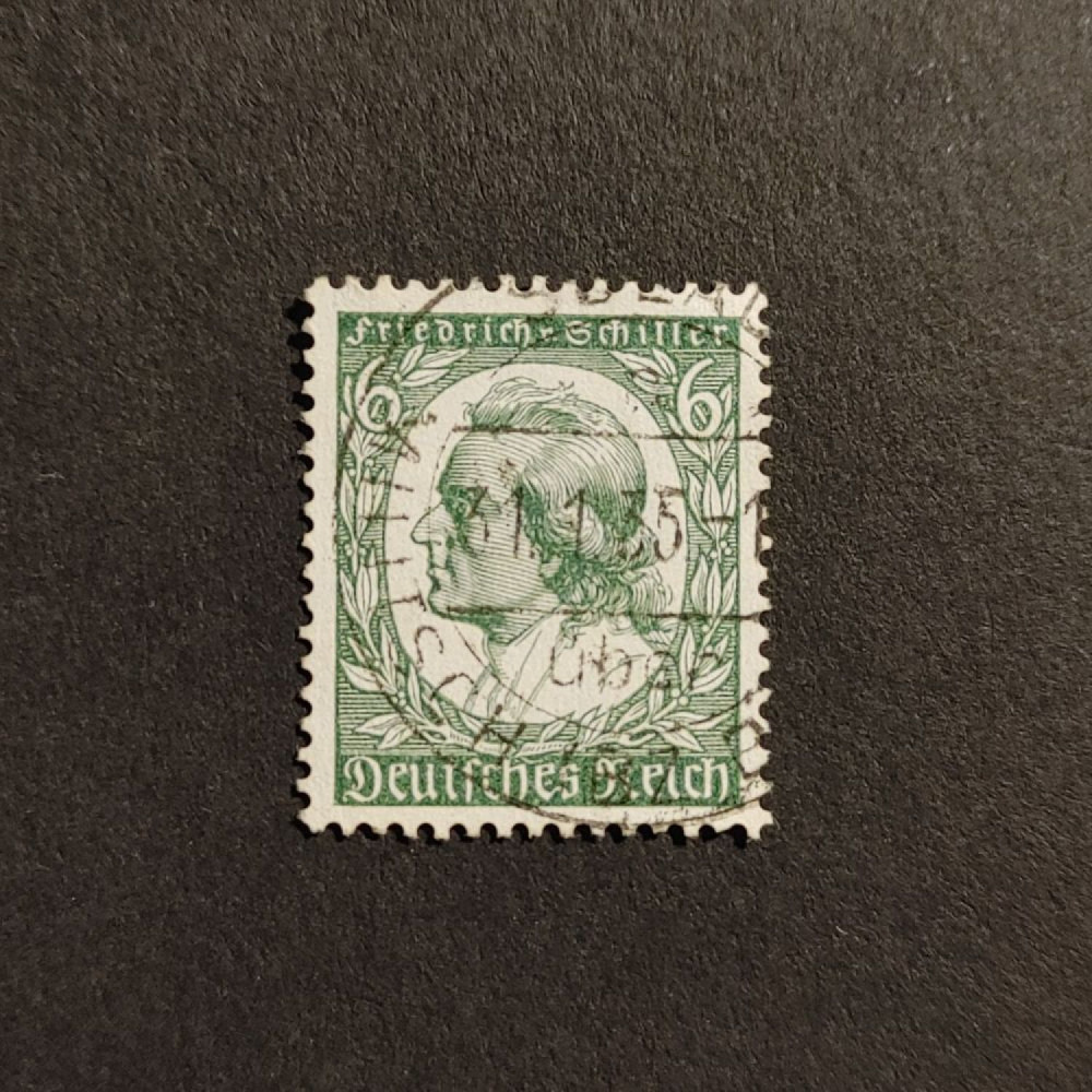 Sello Imperio Alemán (Deutsches Reich), Mi.554 (SG  ), Usado #, 6Pfg.