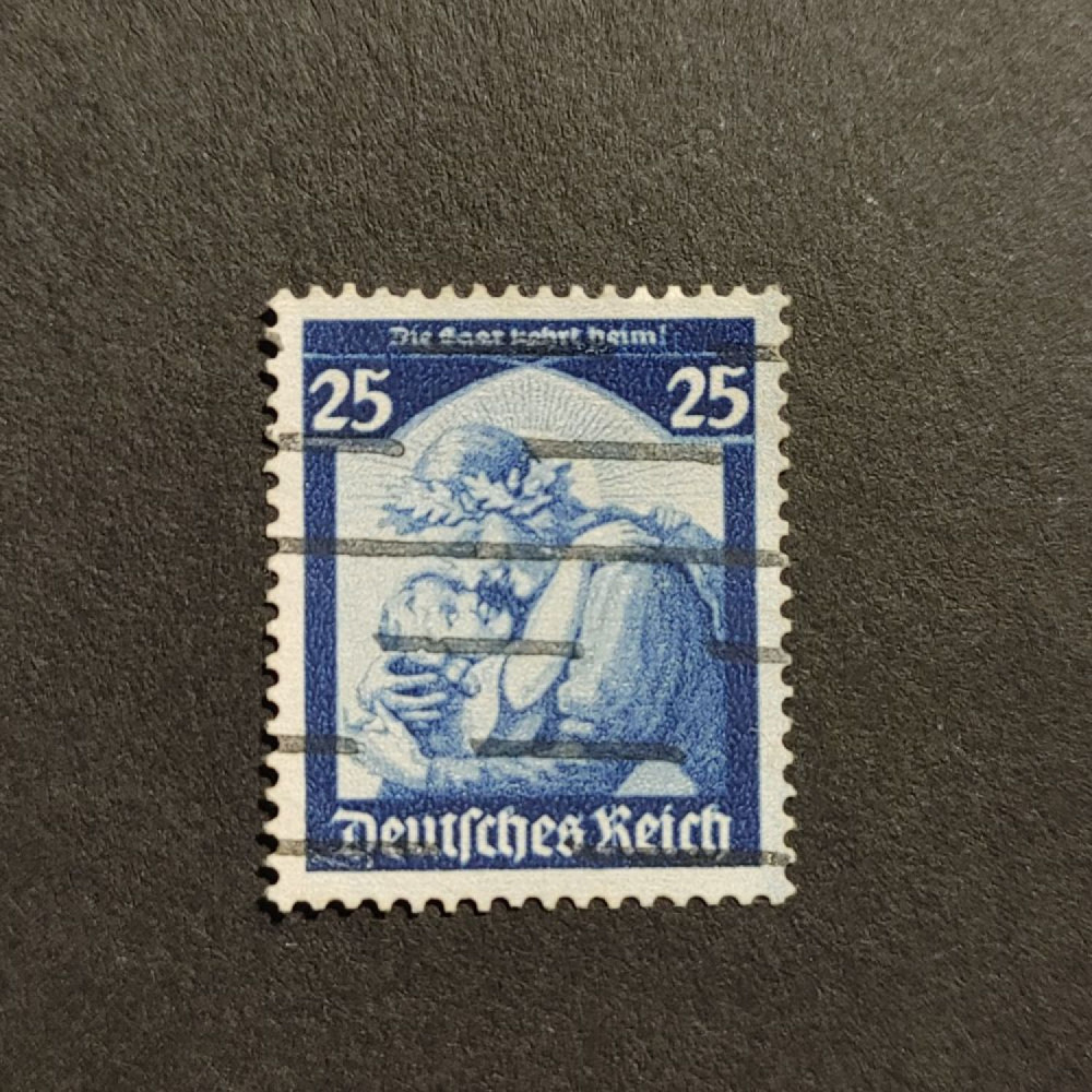 Sello Imperio Alemán (Deutsches Reich), Mi.568 (SG  ), Usado #, 25Pfg.