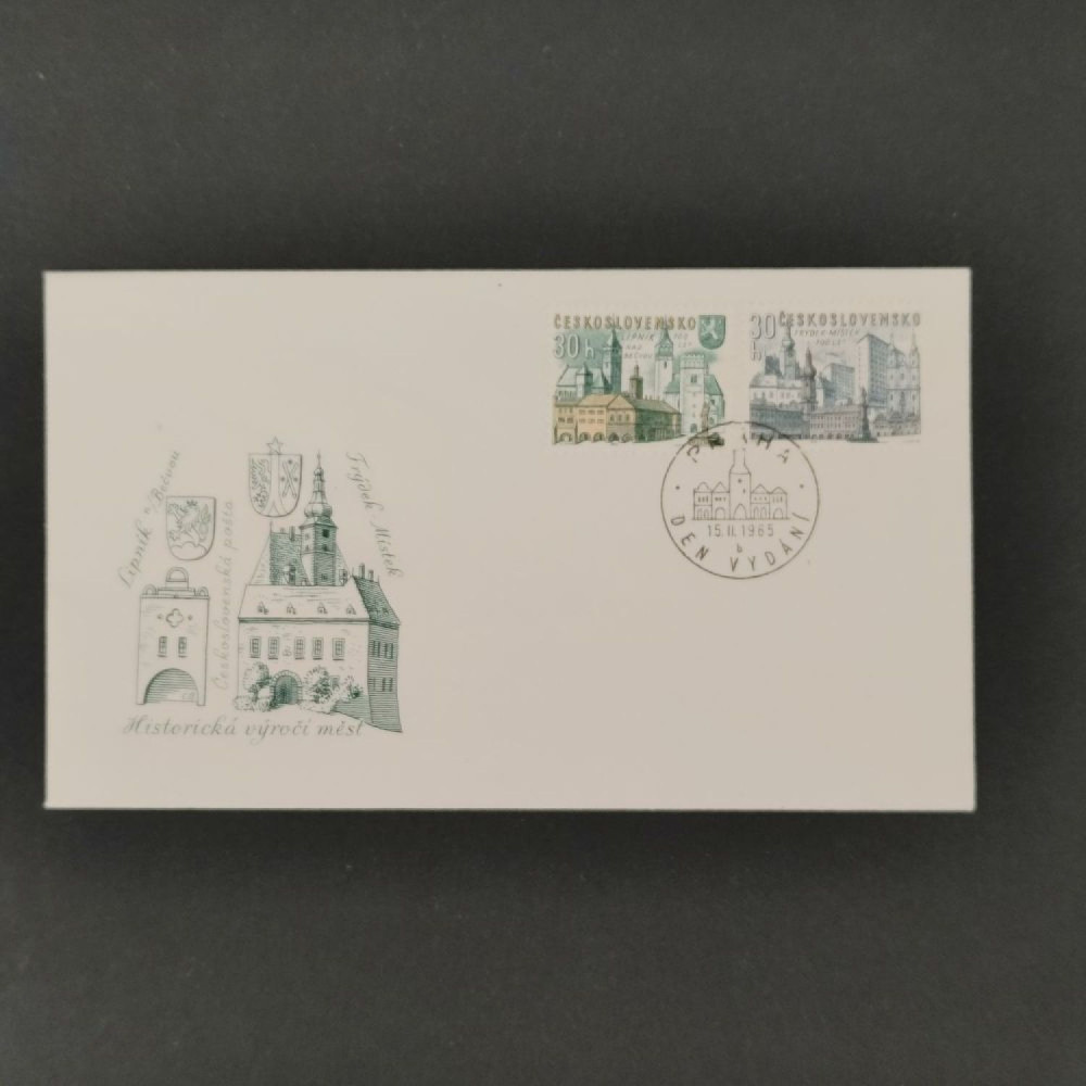 FDC ČSR, Pof.1418-1419**, 30h
