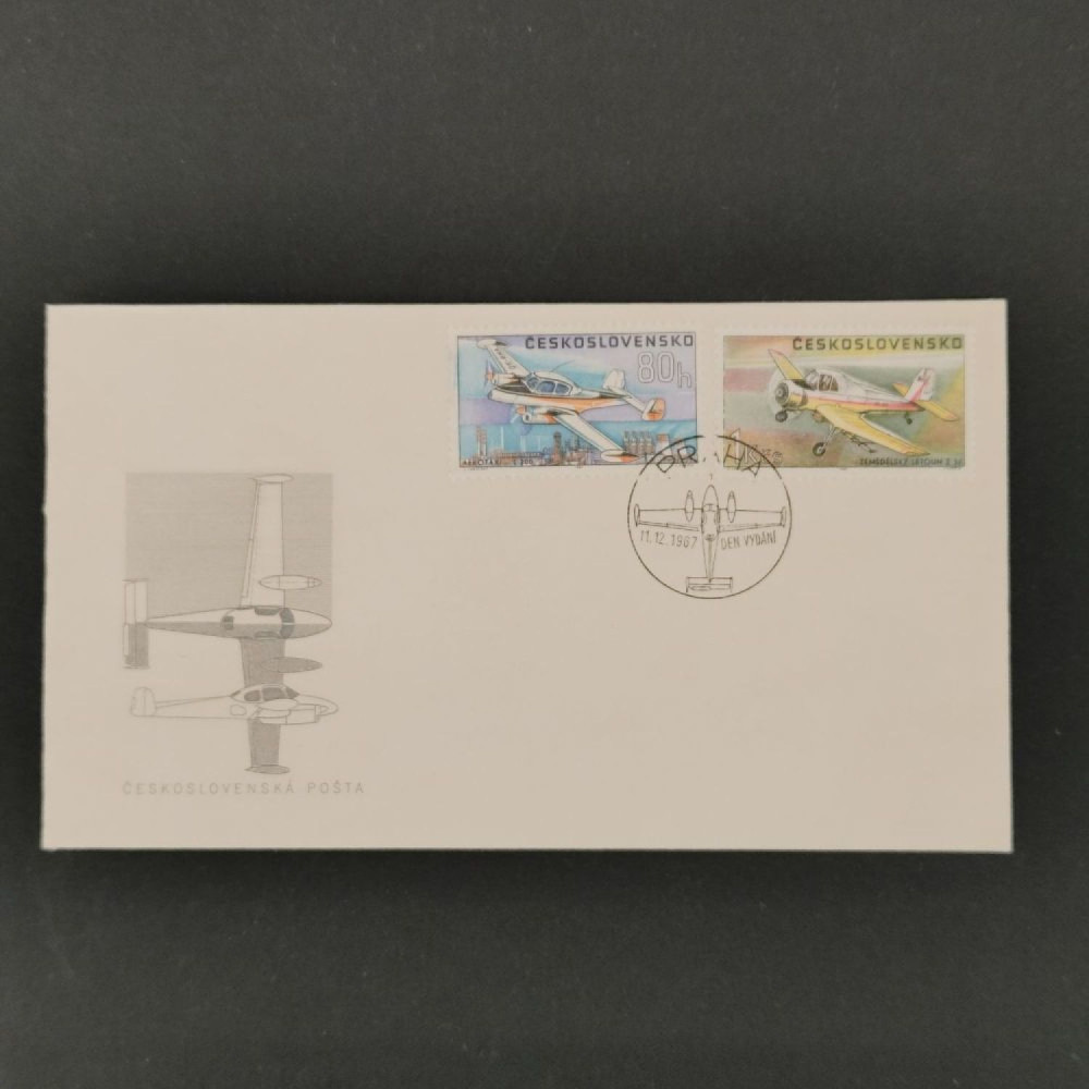 FDC ČSR, Pof.L65**, 80H