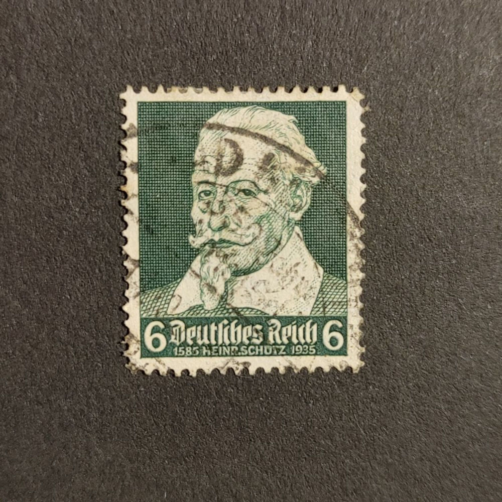Sello Imperio Alemán (Deutsches Reich), Mi.573 (SG  ), Usado #, 6Pfg.