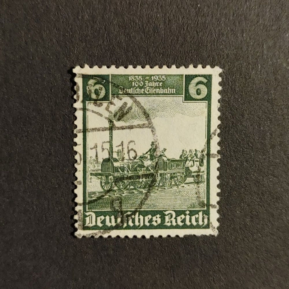 Sello Imperio Alemán (Deutsches Reich), Mi.580 (SG  ), Usado #, 6Pfg.