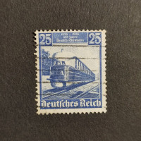 Sello Imperio Alemán (Deutsches Reich), Mi.582 (SG  ), Usado #, 25Pfg.