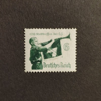 Sello Imperio Alemán (Deutsches Reich), Mi.584 (SG  ), MH, 6Pfg.