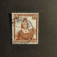 Briefmarke Deutsches Reich, Mi.594 (SG  )#, 15+10 Pfg.
