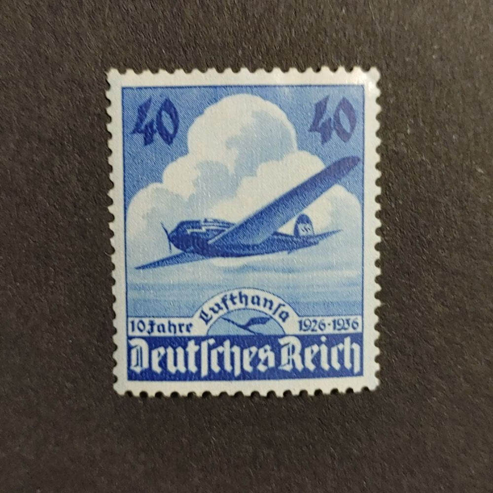 Selo Reich Alemão, Mi.603 (SG  ), MH, 40Pfg.