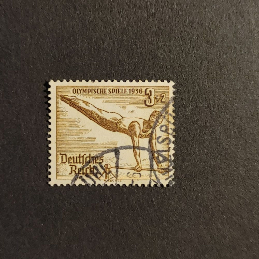 Sello Imperio Alemán (Deutsches Reich), Mi.609 (SG  ), Usado #, 3+2 Pfg.