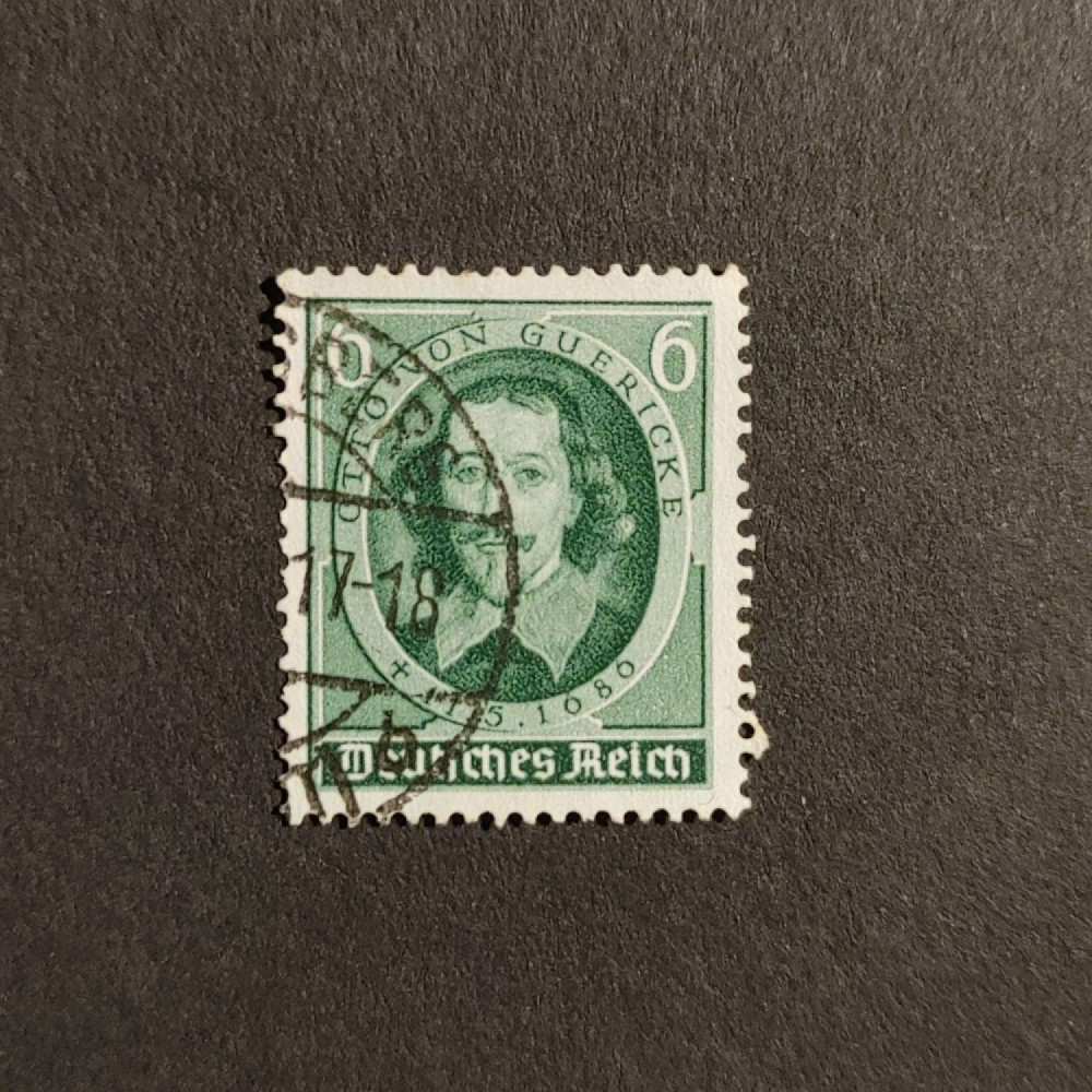 Sello Imperio Alemán (Deutsches Reich), Mi.608 (SG  ), Usado #, 6Pfg.
