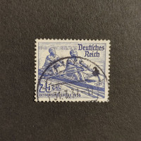 Selo Reich Alemão, Mi.615 (SG  ), Usado #, 25+15 Pfg.
