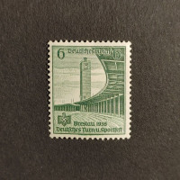 Stamp German Empire, 6Pfg., Mi.666, MH* 