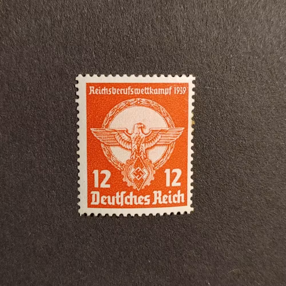 Stamp German Empire, 12Pfg., Mi.690, MH* 