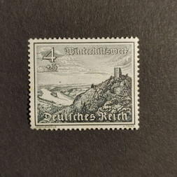 Briefmarke Deutsches Reich, 4+3 Pfg., Mi.731* 
