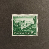 Briefmarke Deutsches Reich, 6+4 Pfg., Mi.748* 