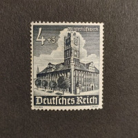 Briefmarke Deutsches Reich, 4+3 Pfg., Mi.752** 