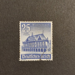 Briefmarke Deutsches Reich, 25+15 Pfg., Mi.758# 