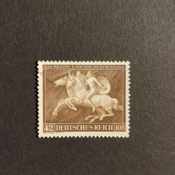 Briefmarke Deutsches Reich, 42+108 Pfg., Mi.780# 