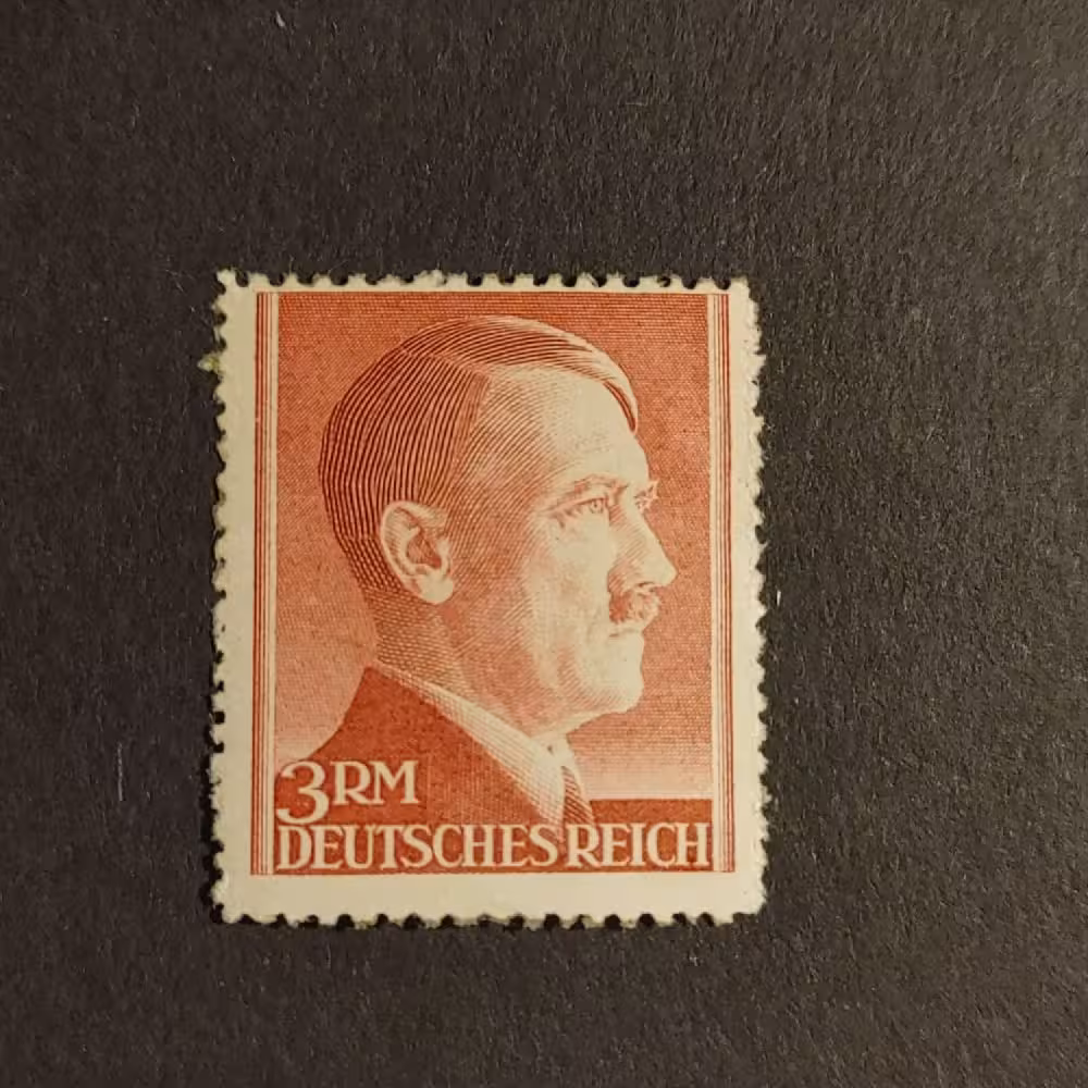 Selo Reich Alemão, 3Rm., Mi.801A, MNH** 