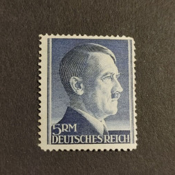 Briefmarke Deutsches Reich, 5Rm., Mi.802B** 