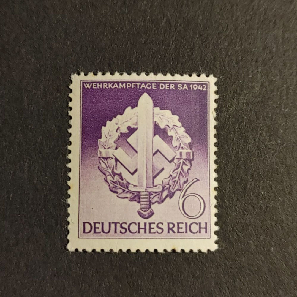 Sello Imperio Alemán (Deutsches Reich), 6Pfg., Mi.818, MNH** 