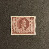 Stamp German Empire, 24+76 Pfg., Mi.848, MH* 