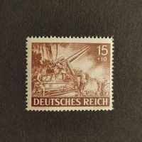 Stamp German Empire, 15+10 Pfg., Mi.837, MNH** 