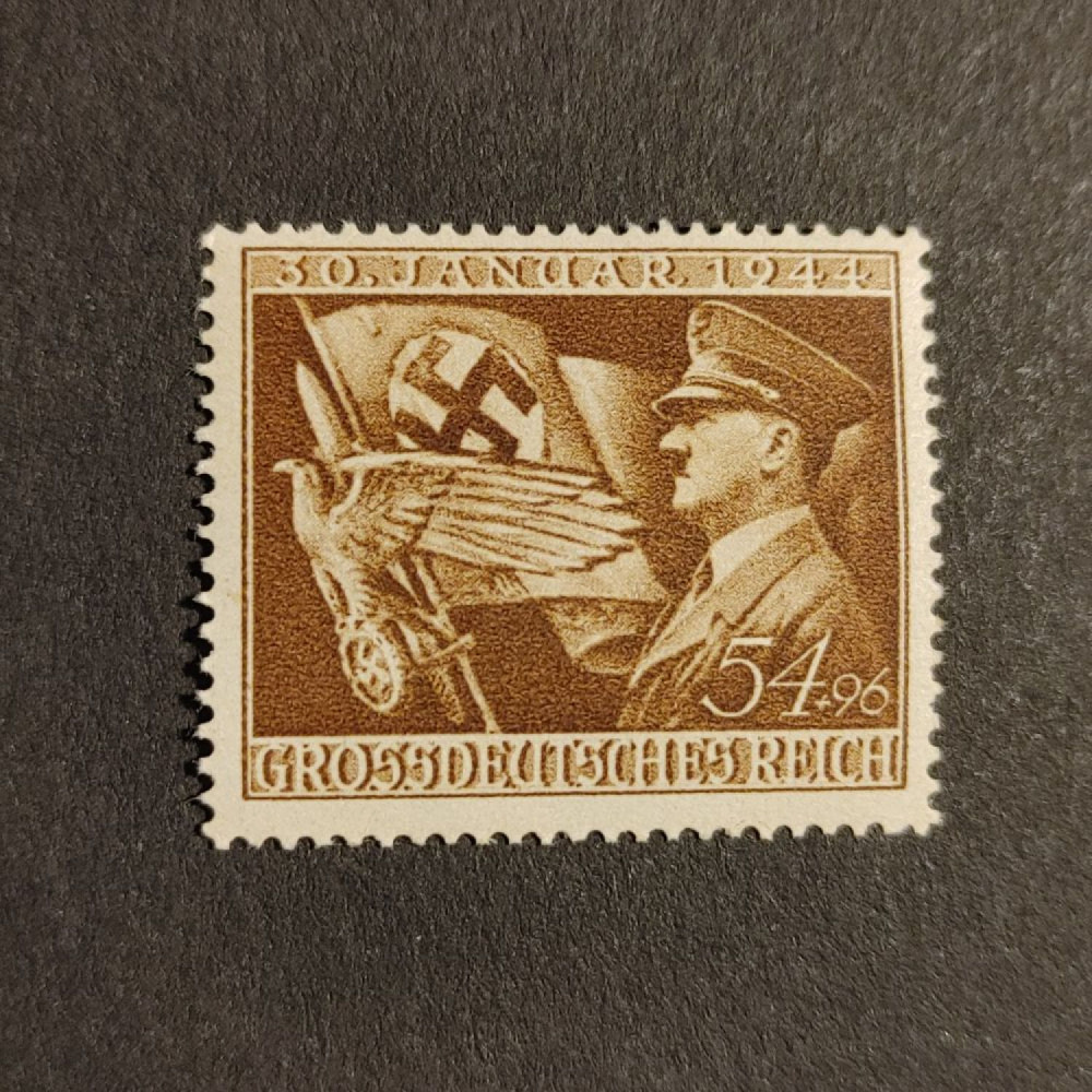 Briefmarke Deutsches Reich, 54+96 Pfg., Mi.865** 