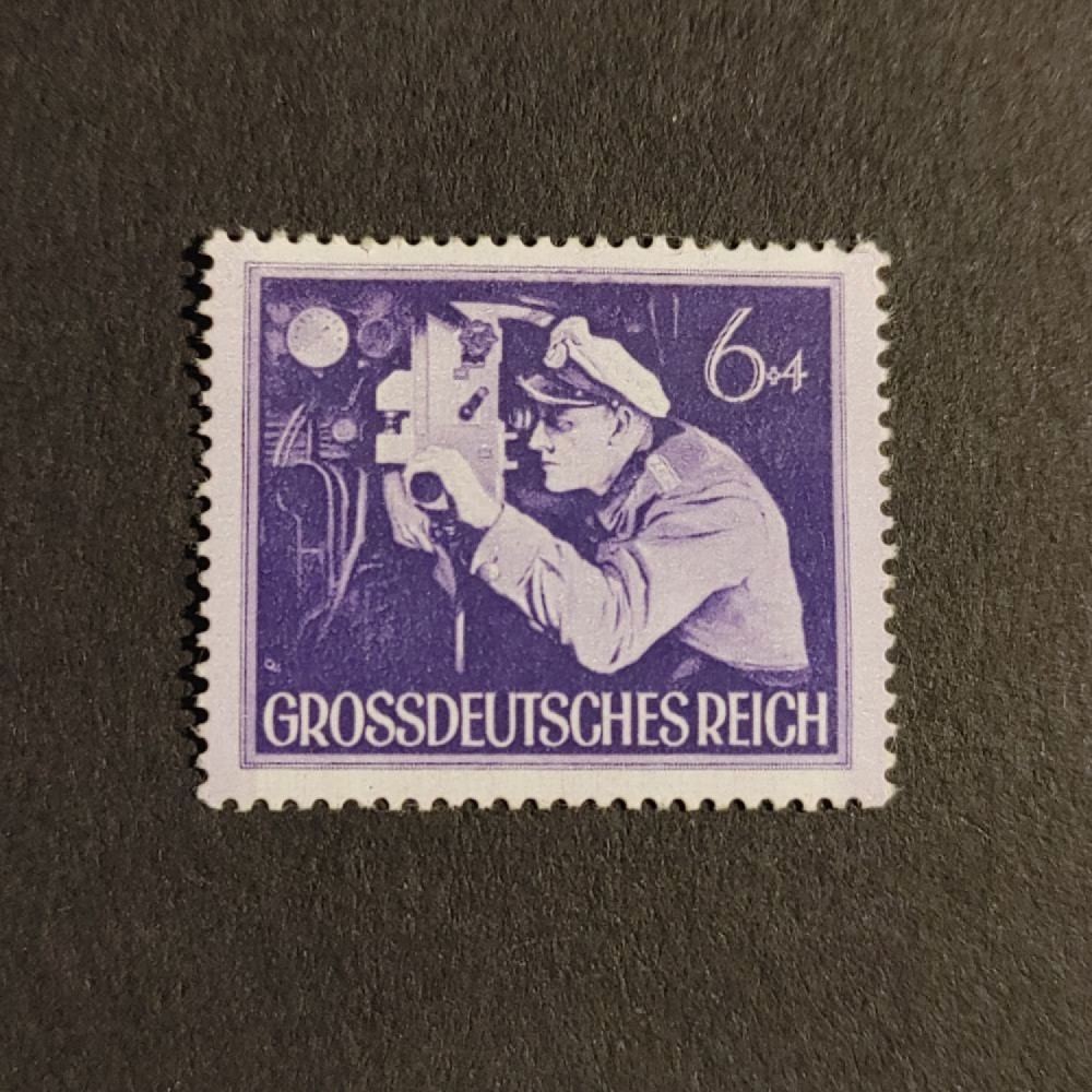 Selo Reich Alemão, 6+4 Pfg., Mi.876, MNH** 