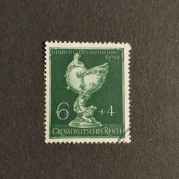 Briefmarke Deutsches Reich, 6+4 Pfg., Mi.902# Briefmarke Deutsches Reich, 6+4 Pfg., Mi.902#