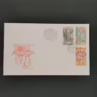 FDC ČSR PČ 1919 , 20h-3Kčs, Pof.2222-2226** 