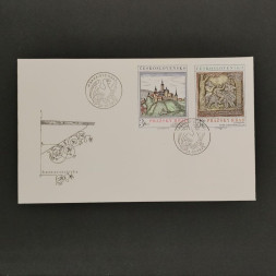 FDC Tschechoslowakie PČ 1919 , 3Kčs-3,60kčs, Mi.2343-2344** 