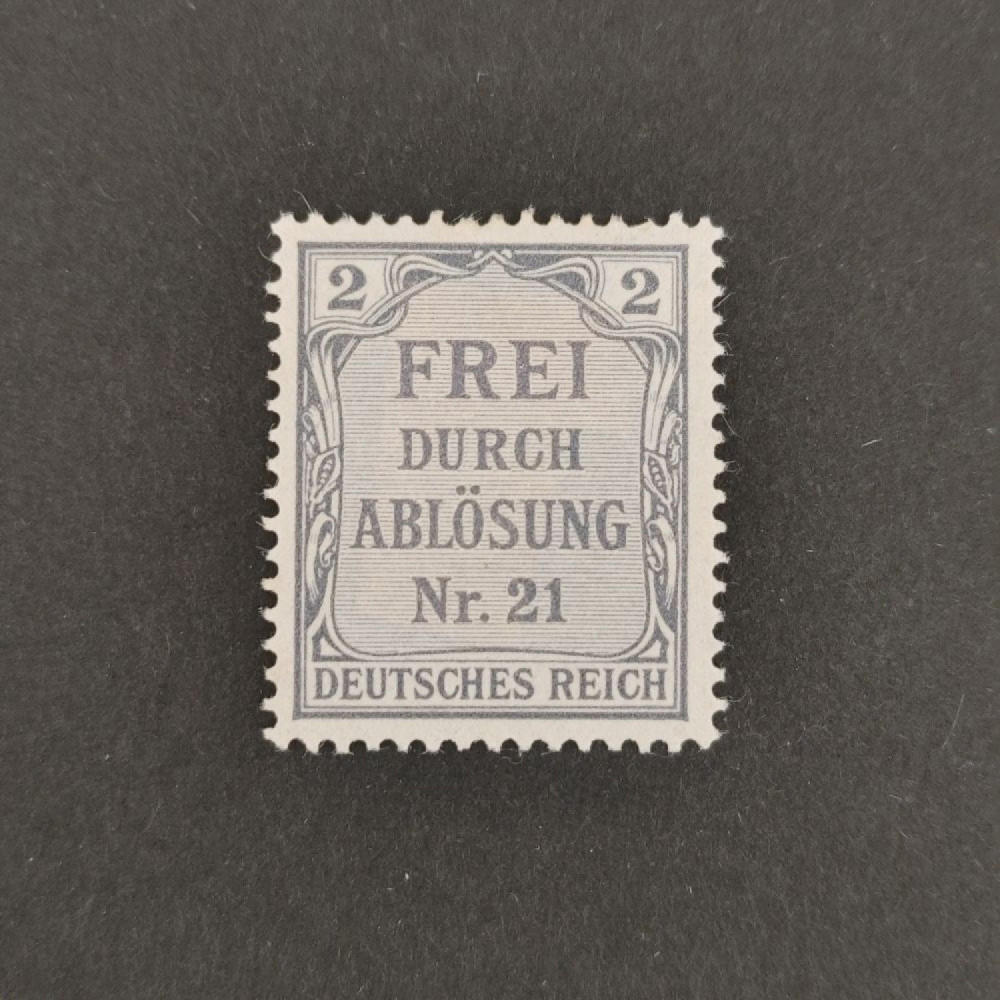 Známka Německo, DR, Mi.1*, 2Pfg. Známka Německo, DR, Mi.1*, 2Pfg.