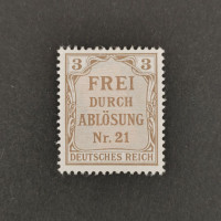 Známka Německo, DR, Mi.2*, 3Pfg.