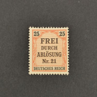 Známka Německo, DR, Mi.6*, 25Pfg.