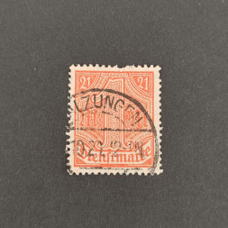 Sello Imperio Alemán (Deutsches Reich), Mi.22, Usado #, 1Mk.