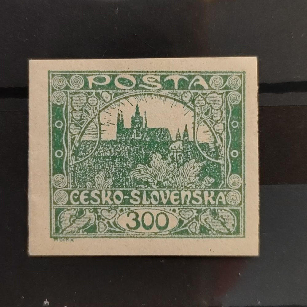 Selo Tchecoslováquia, 300h, Mi.22, MH* 