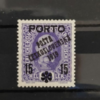 Briefmarke Tschechoslowakie PČ 1919 , 15/36h, Mi.95** 