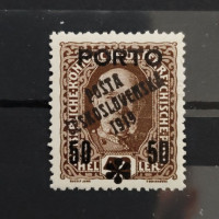 Briefmarke Tschechoslowakie PČ 1919 , 50/42h, Mi.97* 