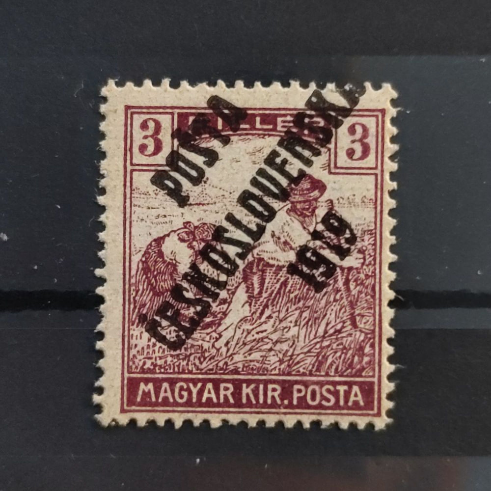 Briefmarke Tschechoslowakie PČ 1919 , 3f, Mi.121** 